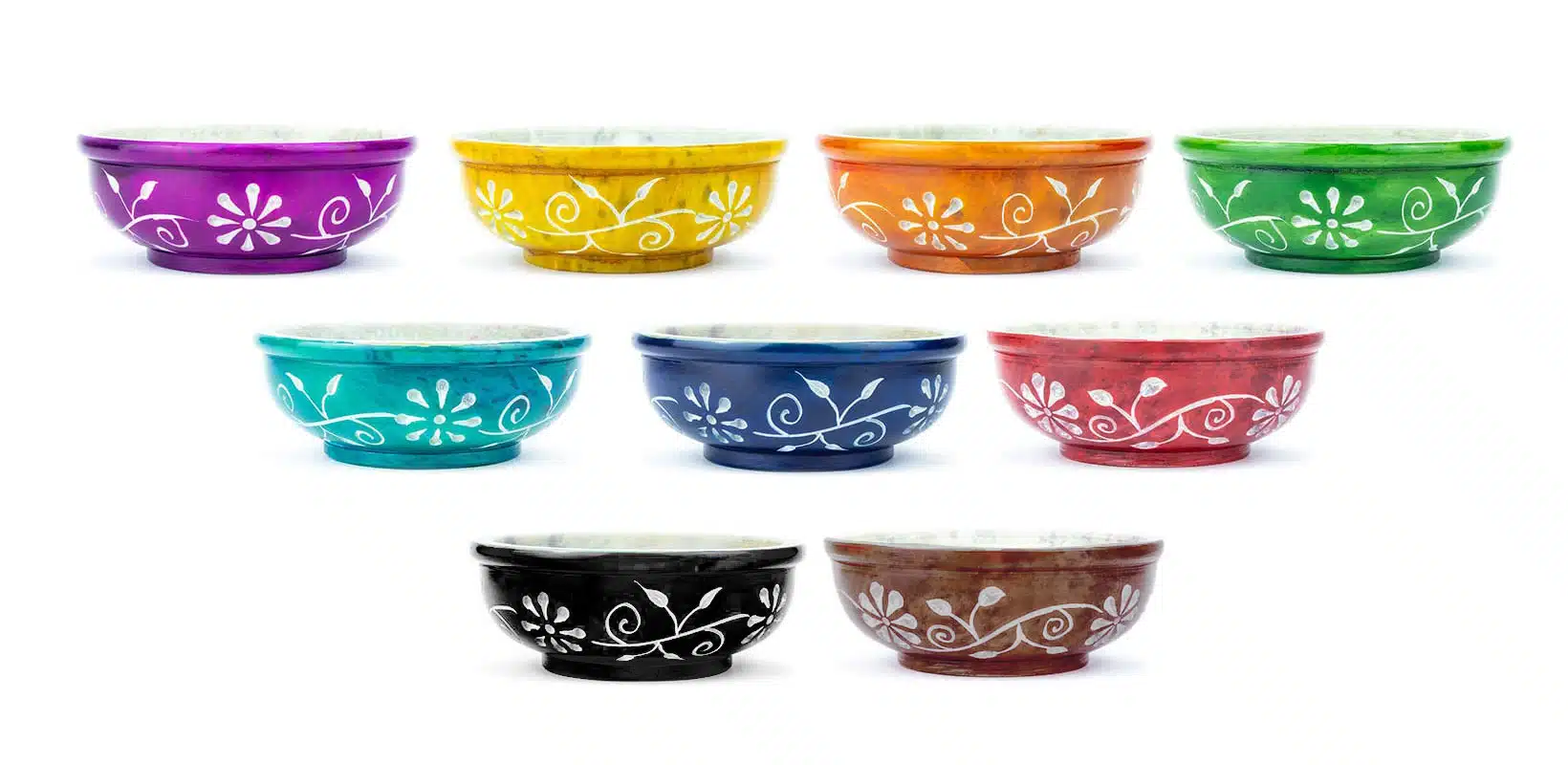 Räucherschalen alle 9 Farben