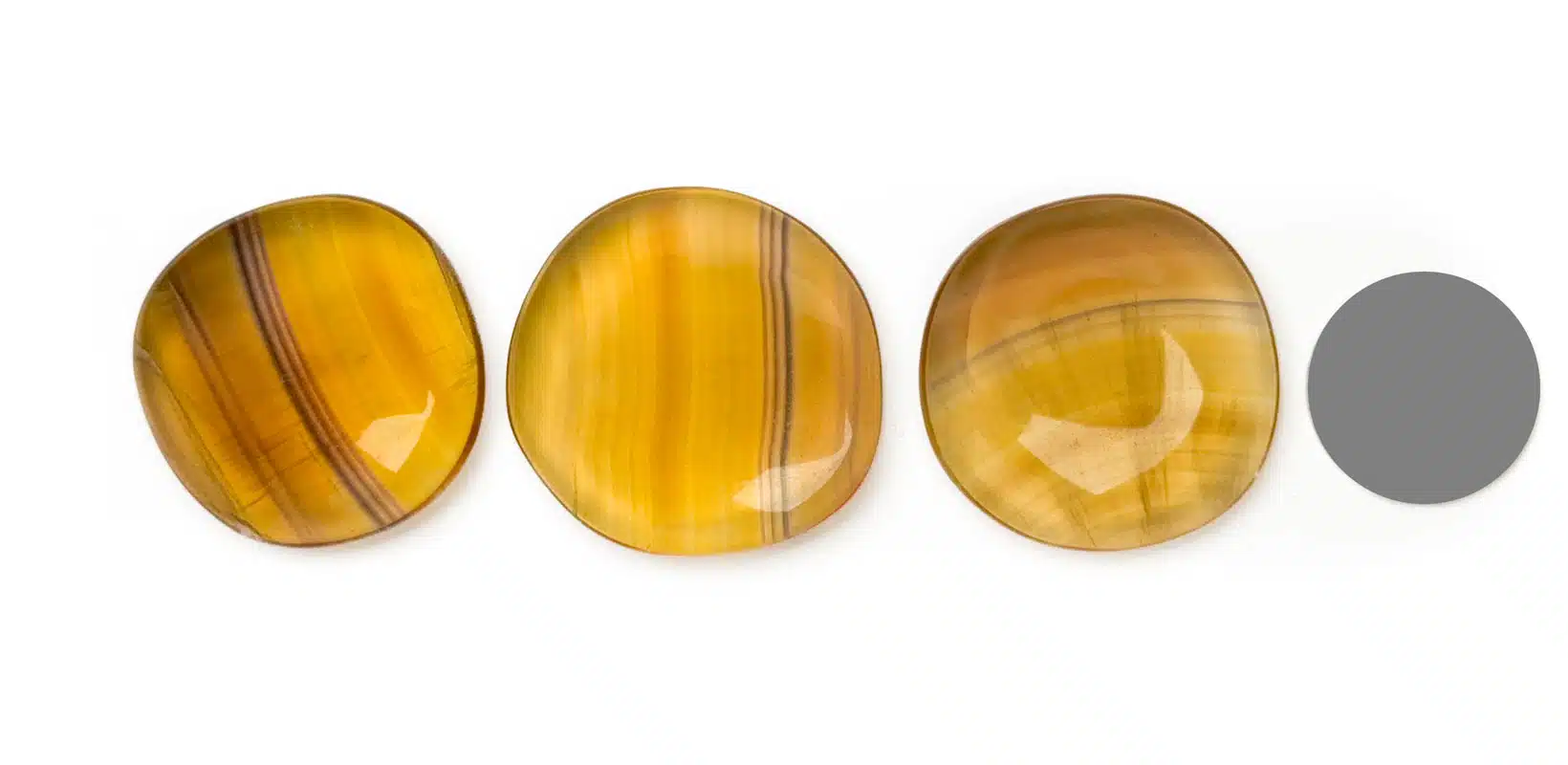 Scheibenstein Gelber Fluorit