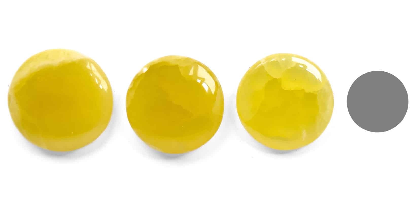 Scheibenstein Gelber Zitronen Calcit Kraftstein