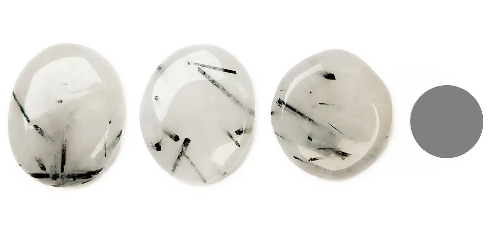 Scheibenstein Turmalin-Quarz