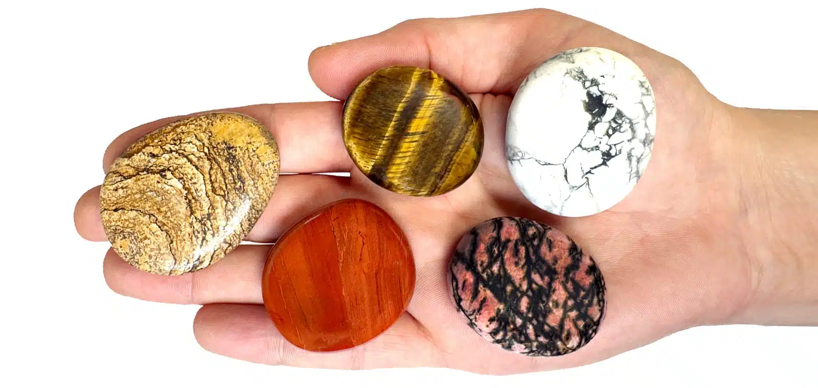 Über die Arbeit mit Kraftsteinen Verschiedene Formen von Kraftsteinen: Scheibensteine