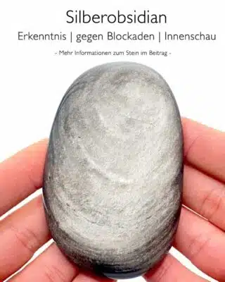 Silberobsidian - Wirkung
