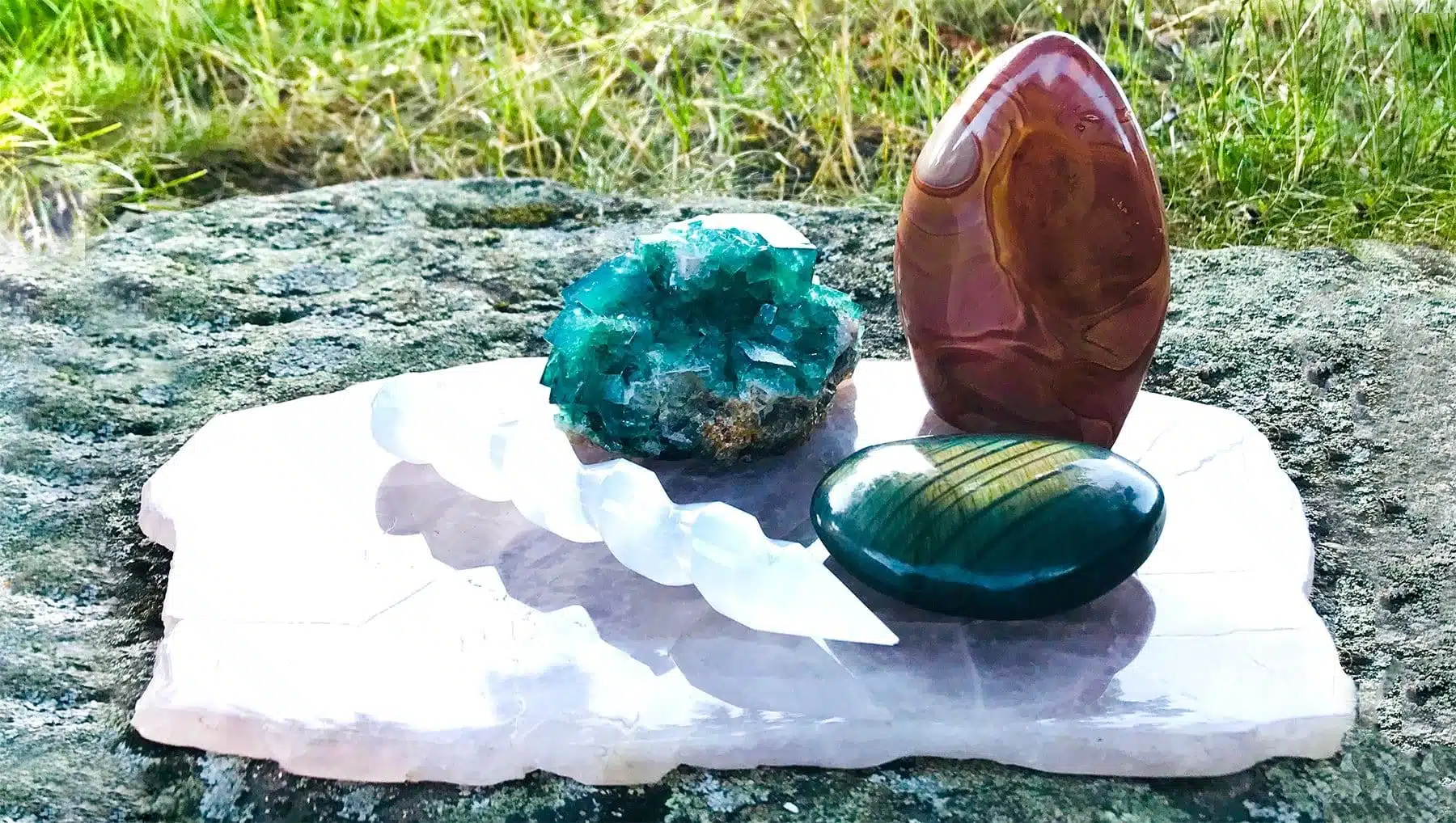 Über die Arbeit mit Kraftsteinen Stein-Energie-Bestimmung