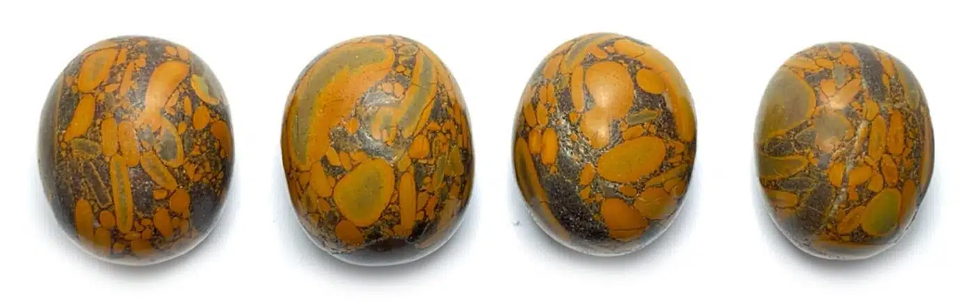 Steinwissen: Bambusblatt-Jaspis