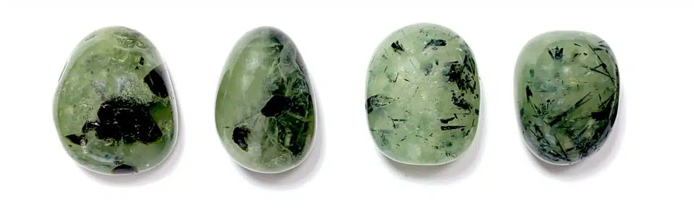 Steinwissen: Grüner Prehnit