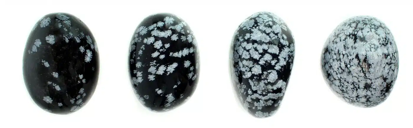 Steinwissen: Schneeflockenobsidian