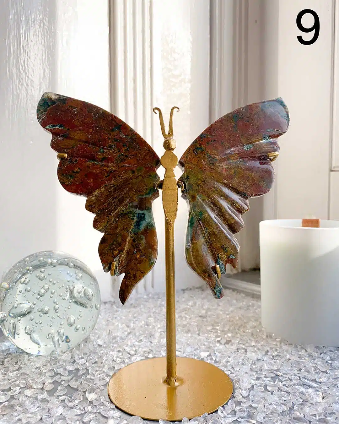 Sumatra-Moosachat-Schmetterlings-Fluegel-9