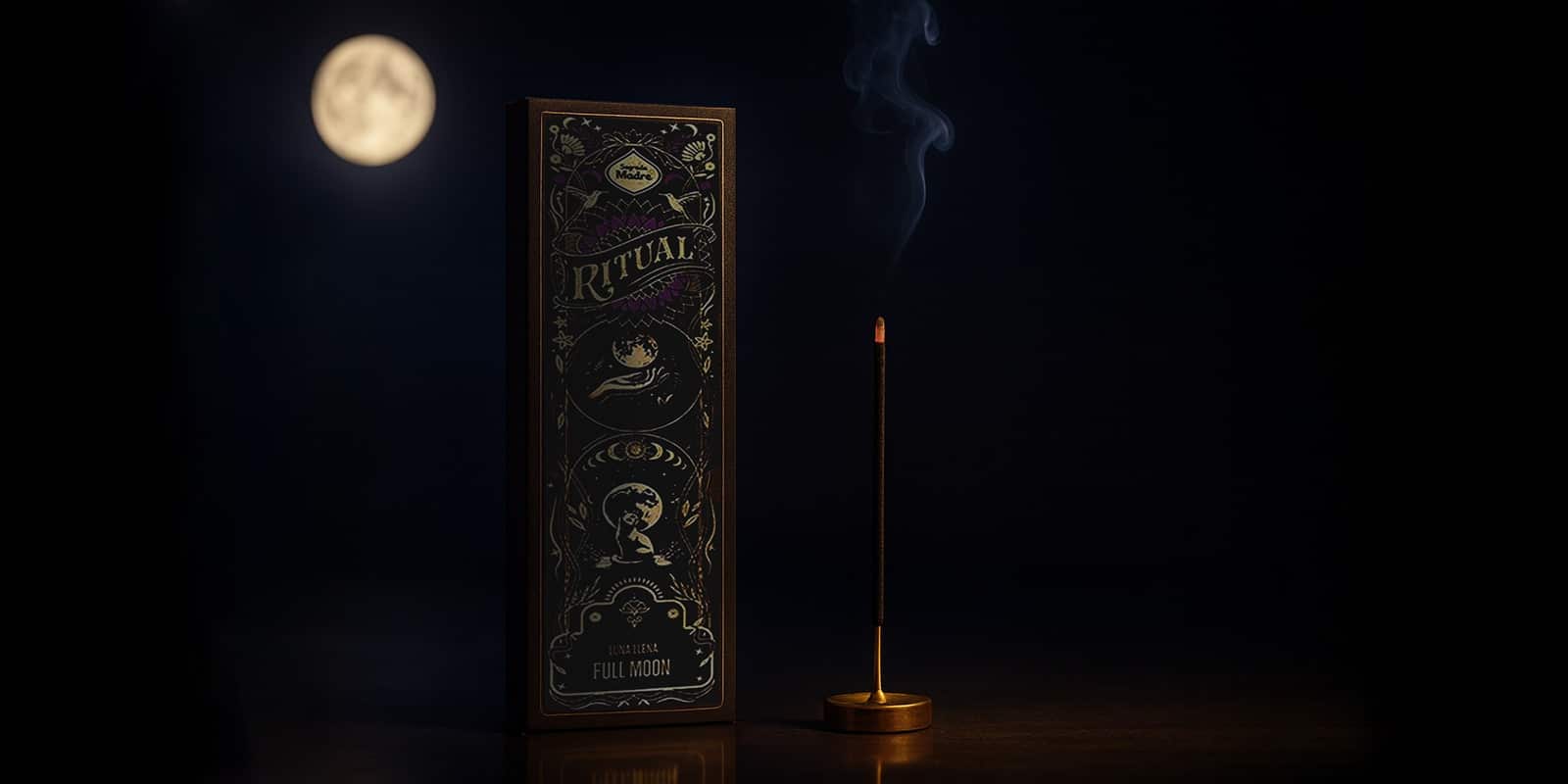 Vollmond - Ritual-Räucherstäbchen