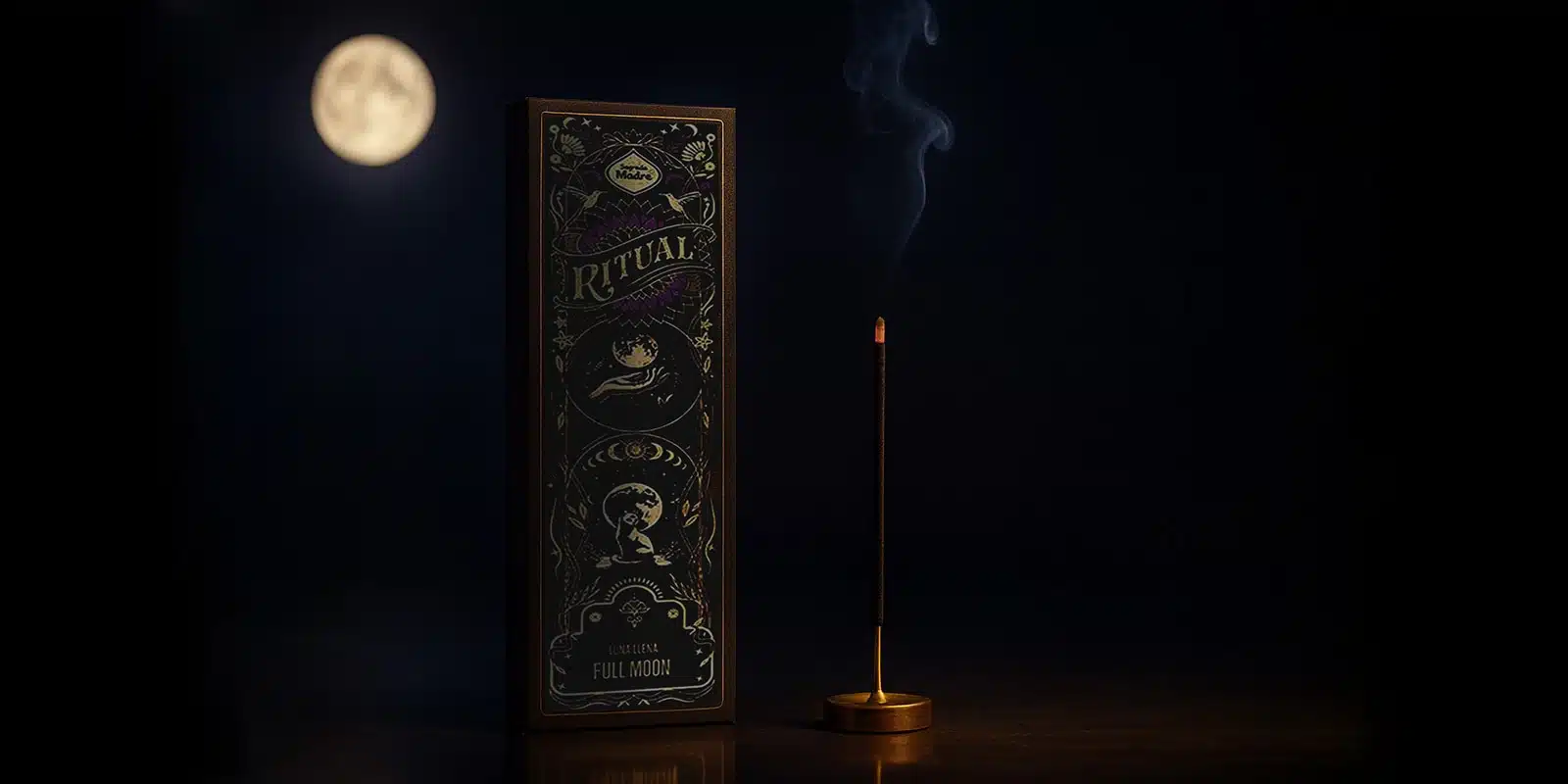 Vollmond - Ritual-Räucherstäbchen