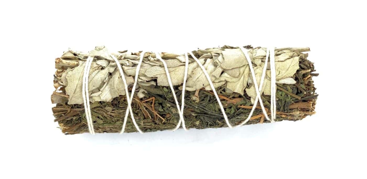 Weisser Salbei mit Beifusskraut Smudge