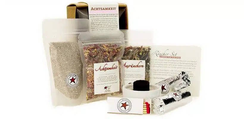 Wohnenergie-Räucherset Achtsamkeit