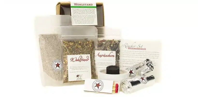 Wohnenergie-Räucherset Wohlstand
