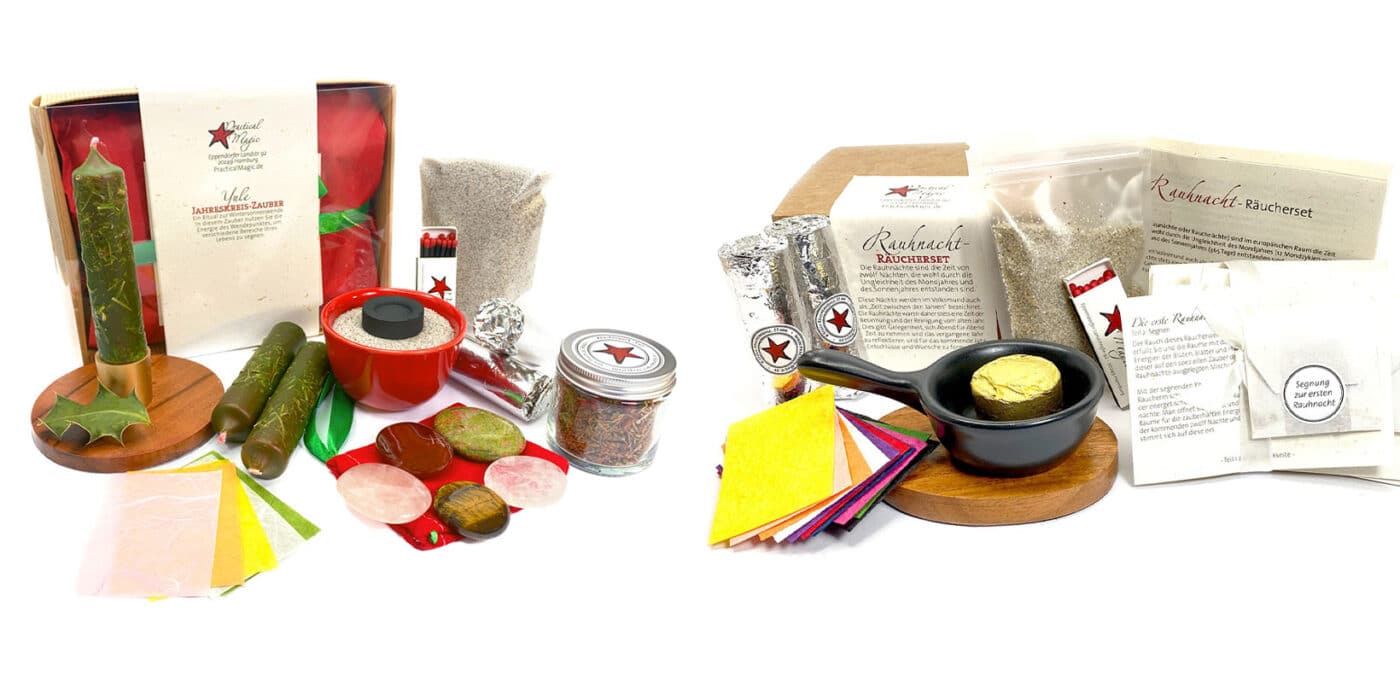 Practical Magic Blog: Informationen, Neuigkeiten, Angebote & Aktionen Unsere Yuletide- und Rauhnacht-Produkte