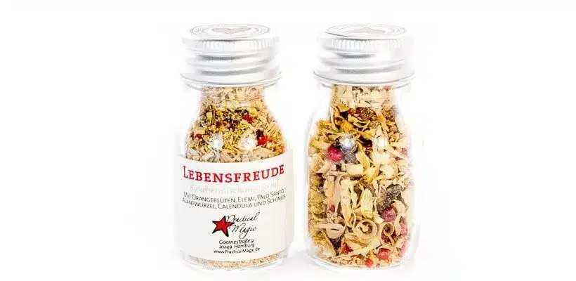 Echter Alant – Inula helenium Räucherwerk Räuchermischung "Lebensfreude"